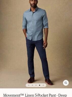 Faherty Deep Sea Navy